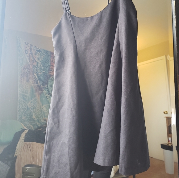 High Rise Skirt w/ Straps - Picture 2 of 2